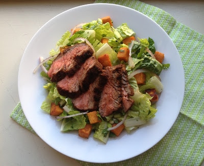 The-Dude-Diet-Spicy-Steak-Salad-with-roasted-sweet-potatoes-step-by-step-recipe