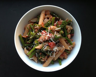 whole-wheat-penne-with-sausage-and-broccoli-rabe-step-by-step-recipe