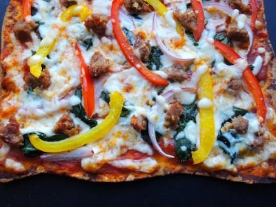 sausage-and-veggie-lavash-pizza