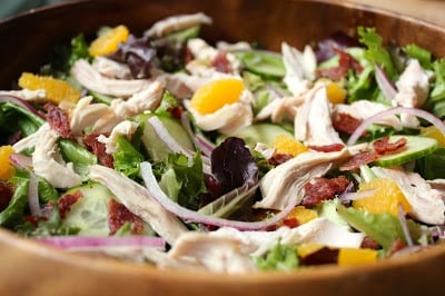 california-salad-with-roasted-chicken-and-avocado-dressing