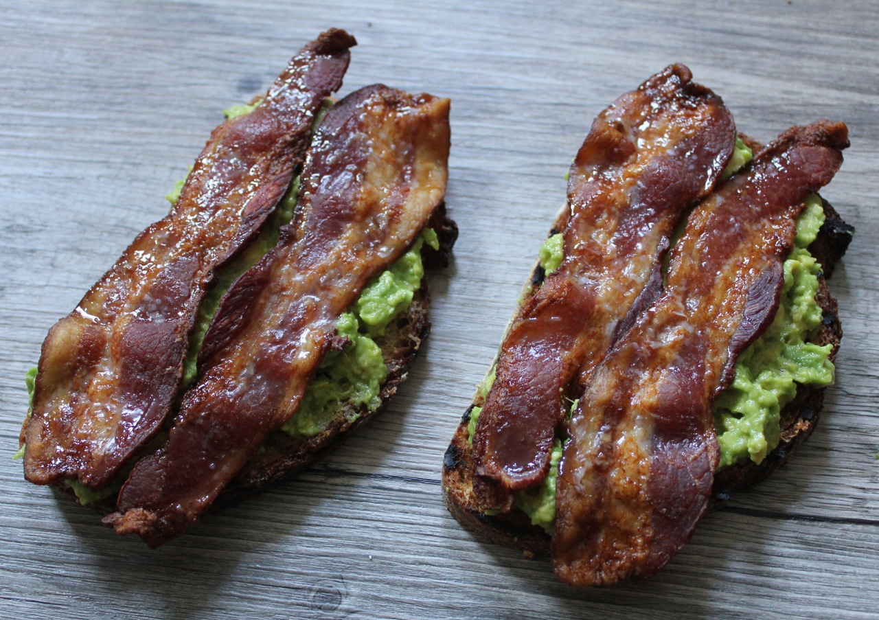 avocado-toast-with-spicy-maple-bacon