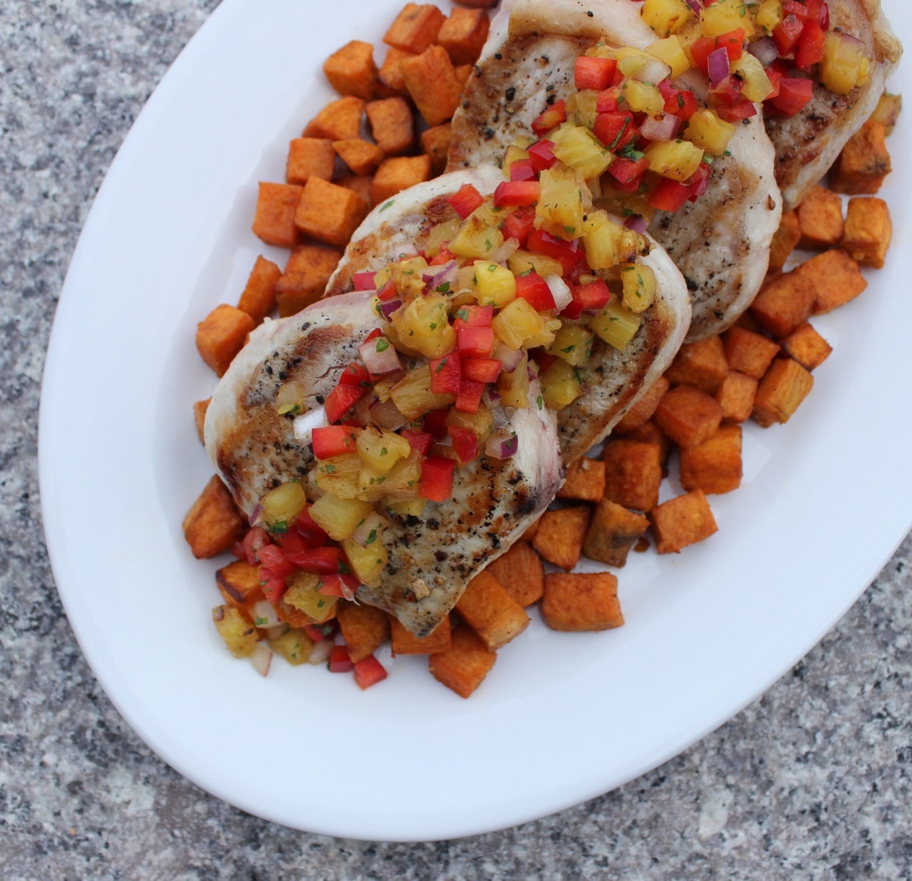 pork-chops-with-grilled-pineapple-salsa-and-spiced-sweet-potatoes-6