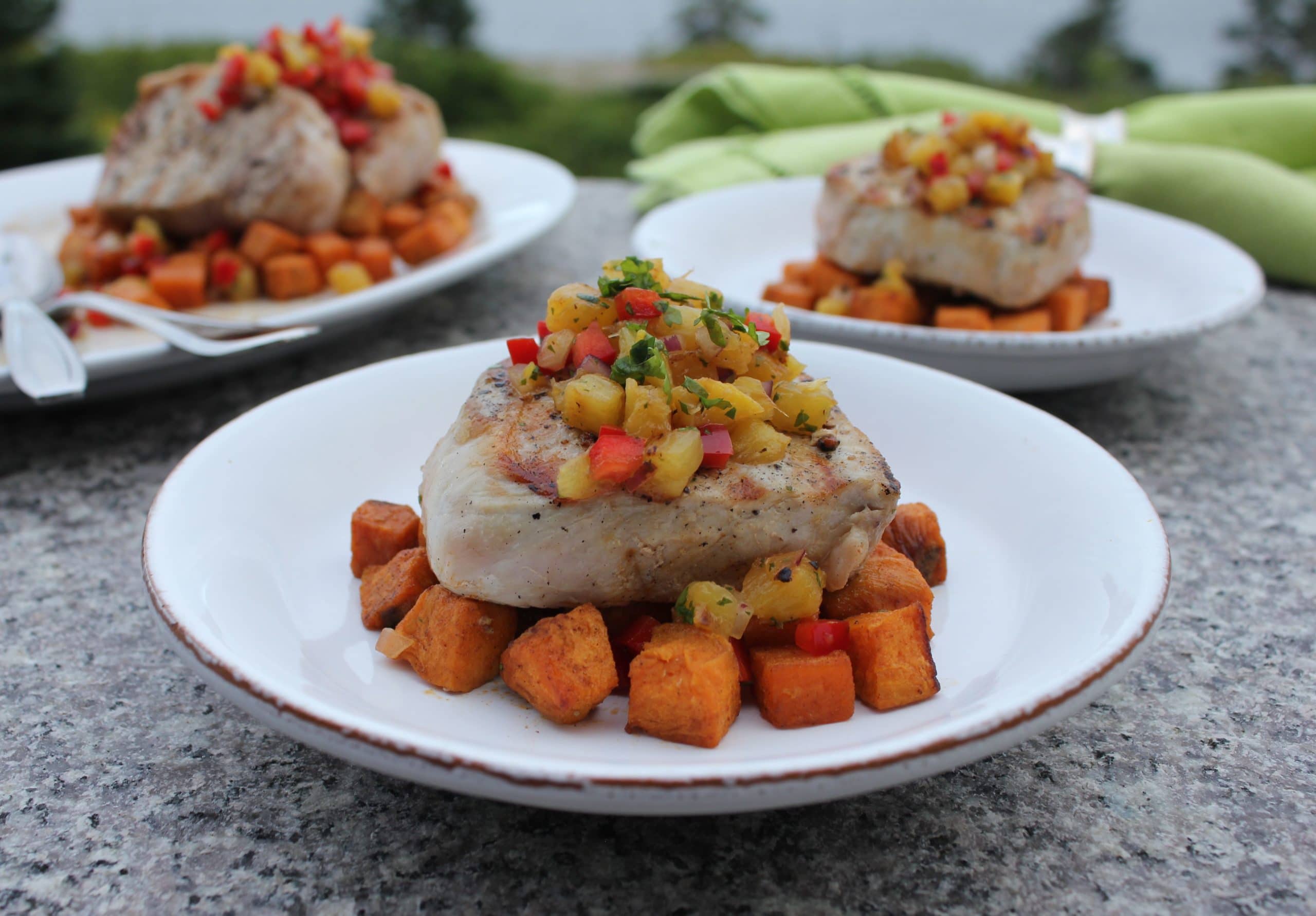 pork-chops-with-spiced-sweet-potatoes-and-grilled-pineapple-salsa-1