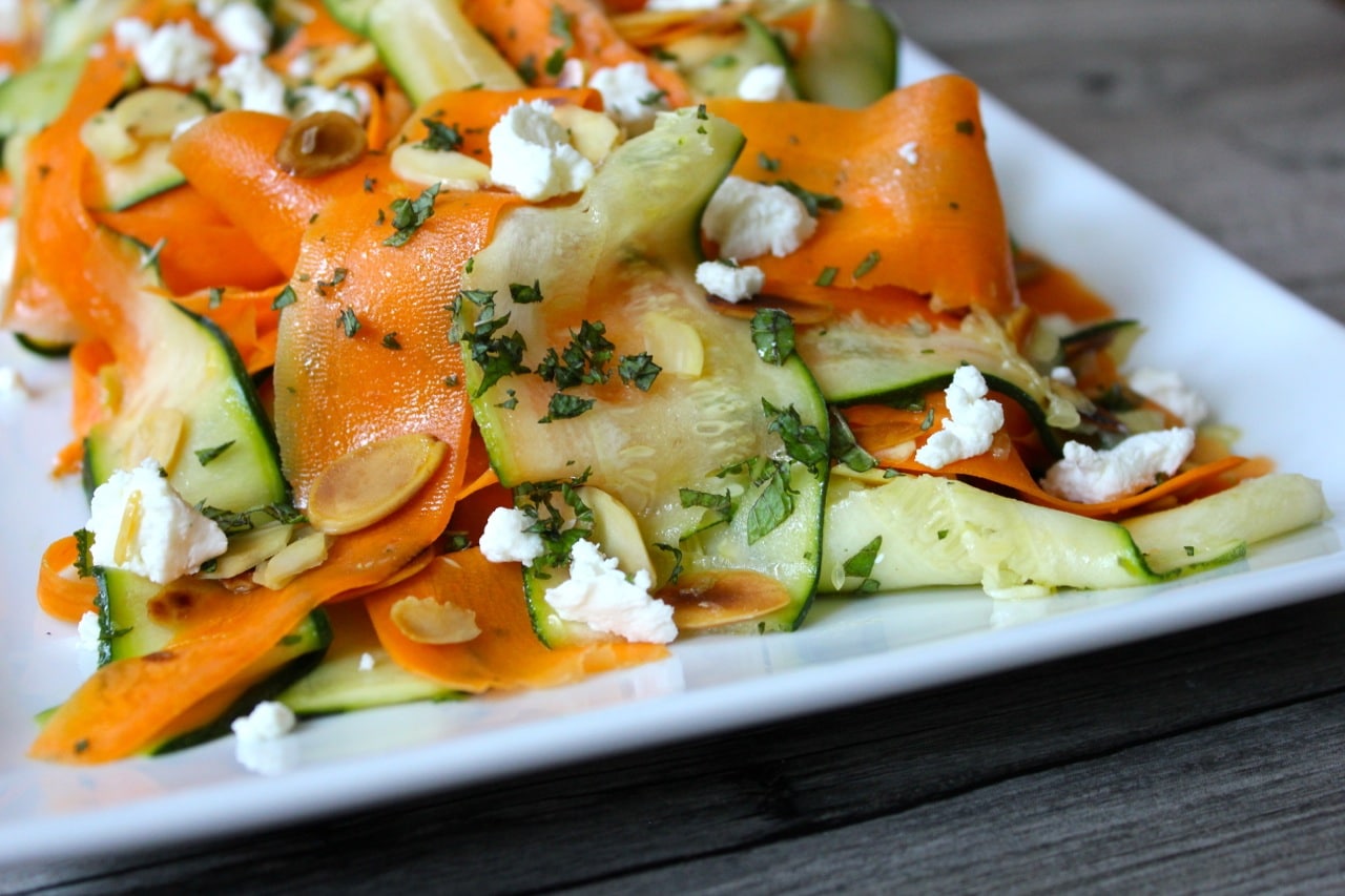 shaved-zucchini-and-carrots-with-toasted-almonds-and-goat-cheese-1