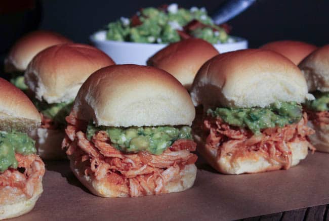 spicy-pulled-chicken-sliders-with-bacon-queso-guacamole-13