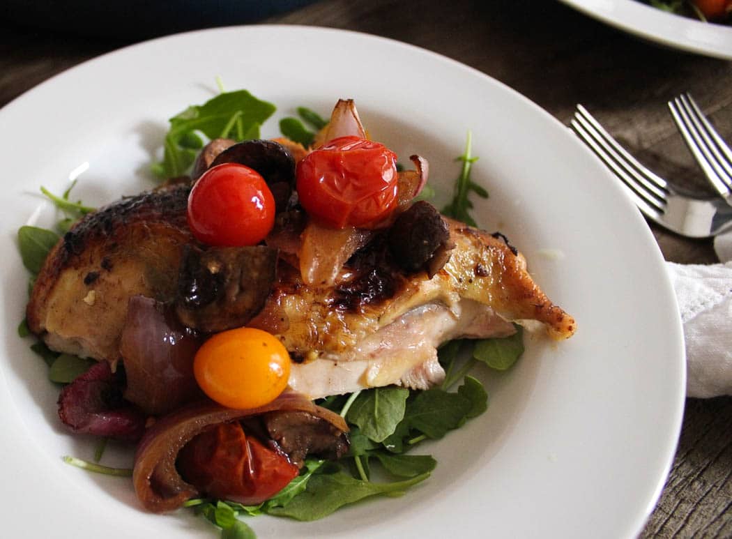 Balsamic-Roast-Chicken-With-Tomatoes-and-Mushrooms-1