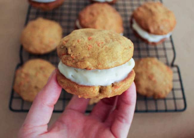 Carrot-cake-whoopie-pies-with-maple-cream-cheese-frosting-step-12