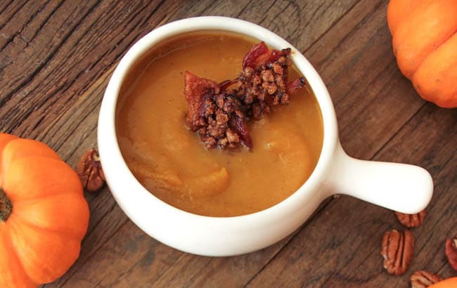harvest-pumpkin-soup-with-candied-bacon-7