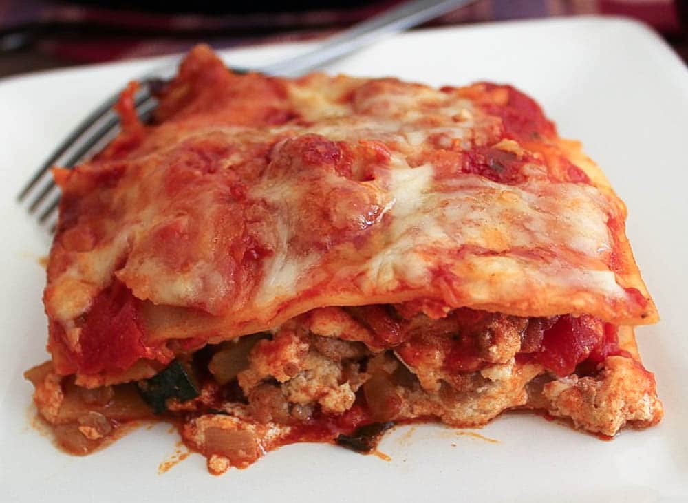 skillet-lasagna-with-turkey-sausage-and-vegetables-3