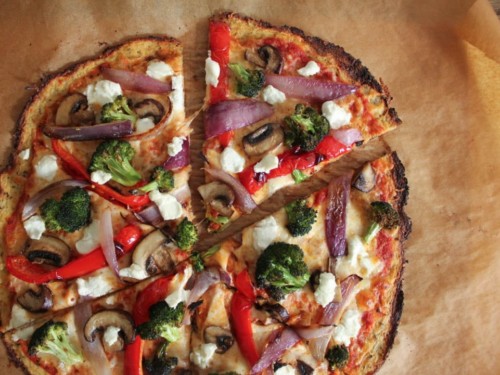 Cauliflower deals pizza crust