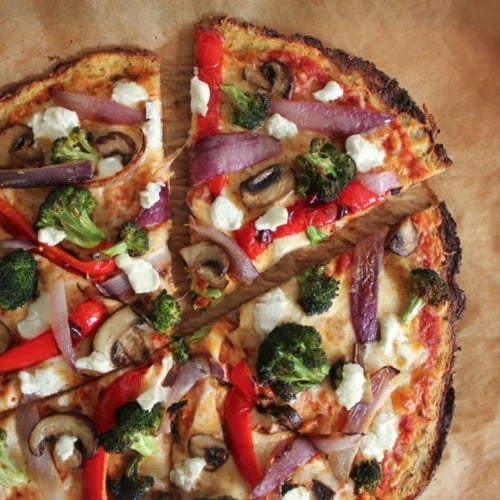 How to Make the BEST Cauliflower Pizza Crust Domesticate ME