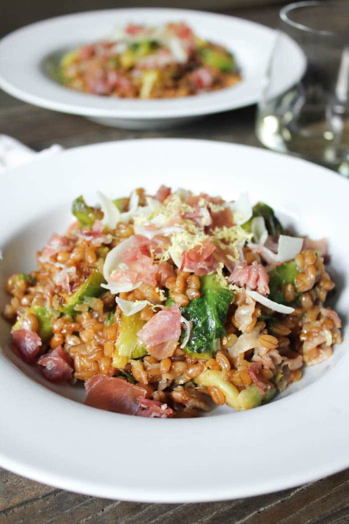 Farro-risotto-with-prosciutto-parmesan-and-brussels-sprouts-14