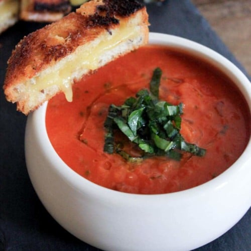 Roasted Tomato Basil Soup Domesticate ME