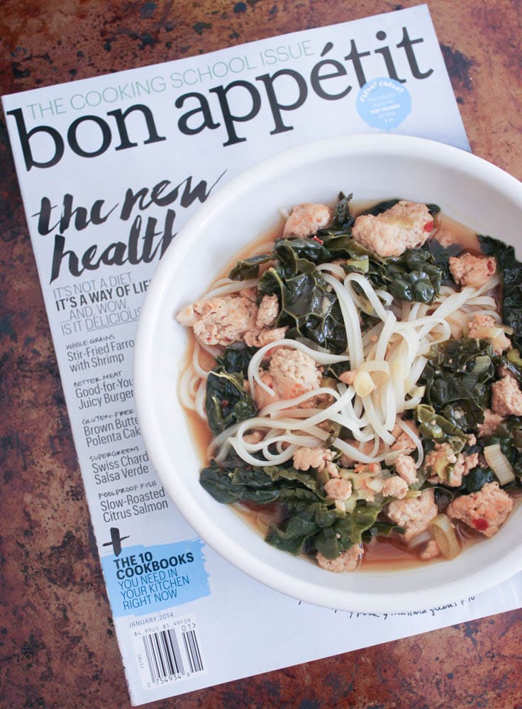 Brown-Rice-Noodle-Soup-With-Spicy-Pork-and-Kale