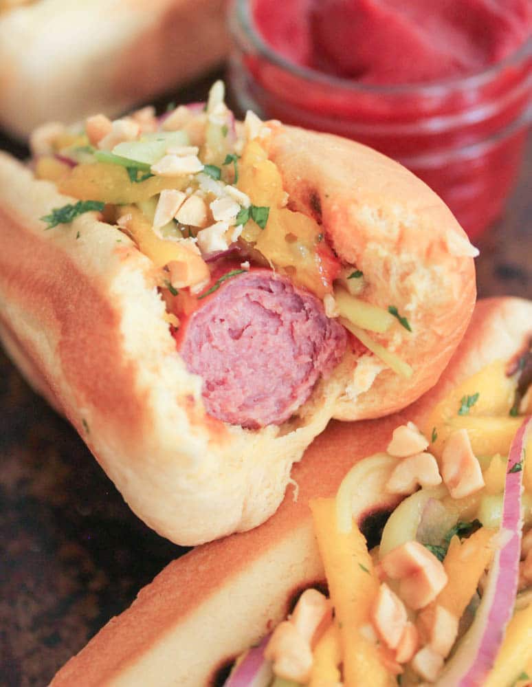 Grilled-Beef-Hot-Dogs-with-Mango-Cucumber-Slaw-and-Srirachup-9
