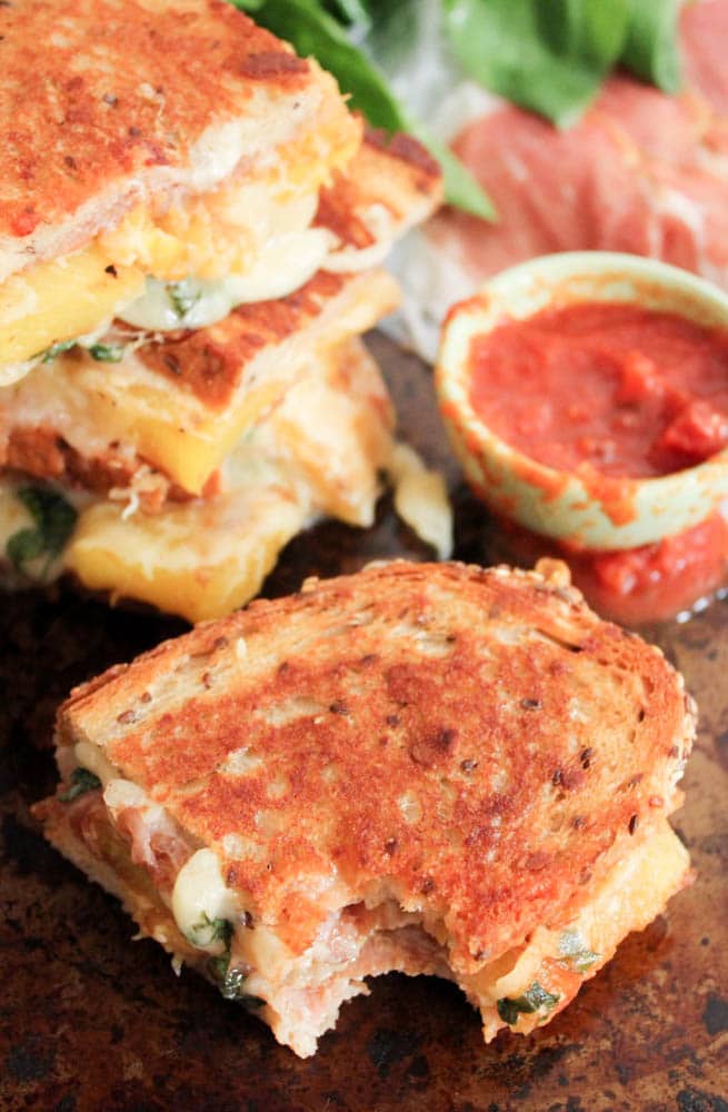 Hawaiian-Grilled-Cheese-With-Grilled-Pineapple-Prosciutto-and-Basil-50