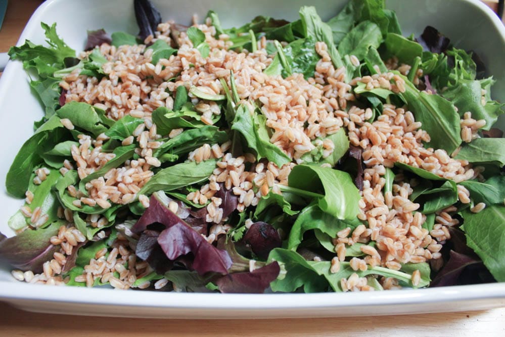 Vegan-Shaved-Vegetable-Salad-with-Farro-and-Maple-Roasted-Pecans-step-6