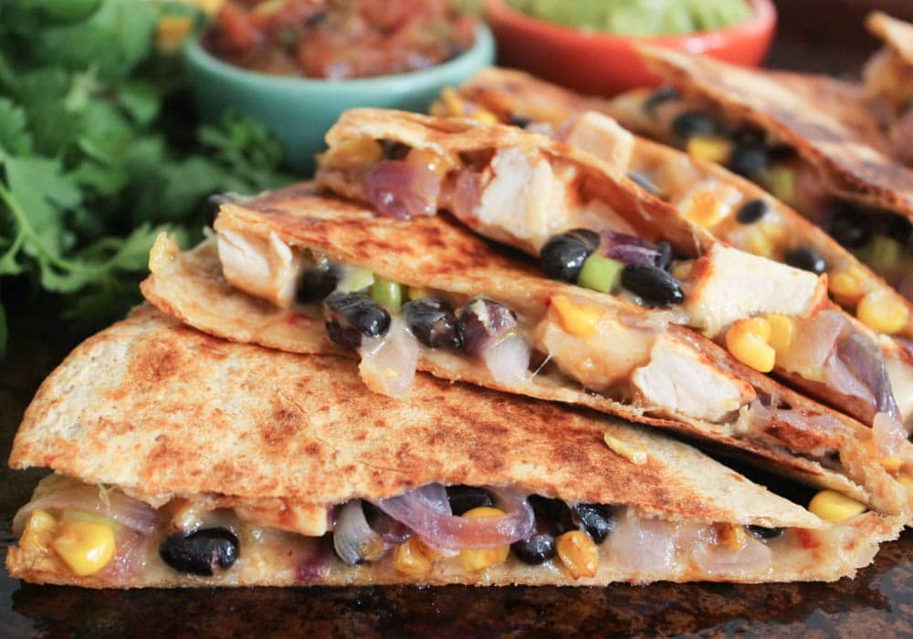 Spicy-Chicken-Quesadillas-with-Corn-Black-Beans-and-Caramelized-Onions-7