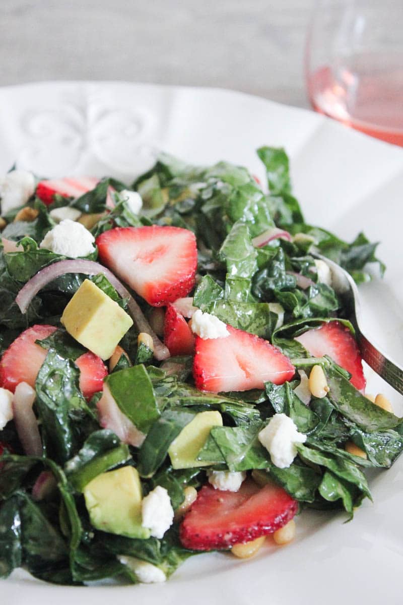 Summer-Kale-Salad-with-Strawberries-Avocado-Pine-Nuts-and-Goat-Cheese-10