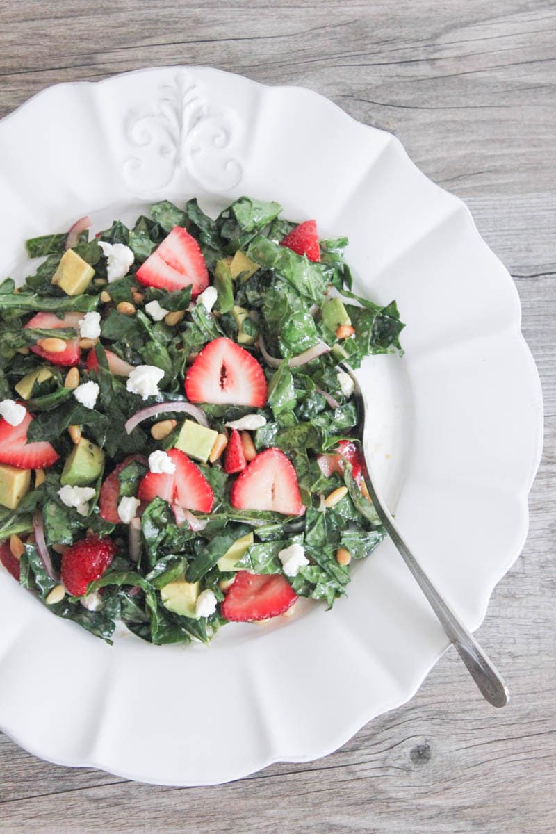 Summer-Kale-Salad-with-Strawberries-Avocado-Pine-Nuts-and-Goat-Cheese-6