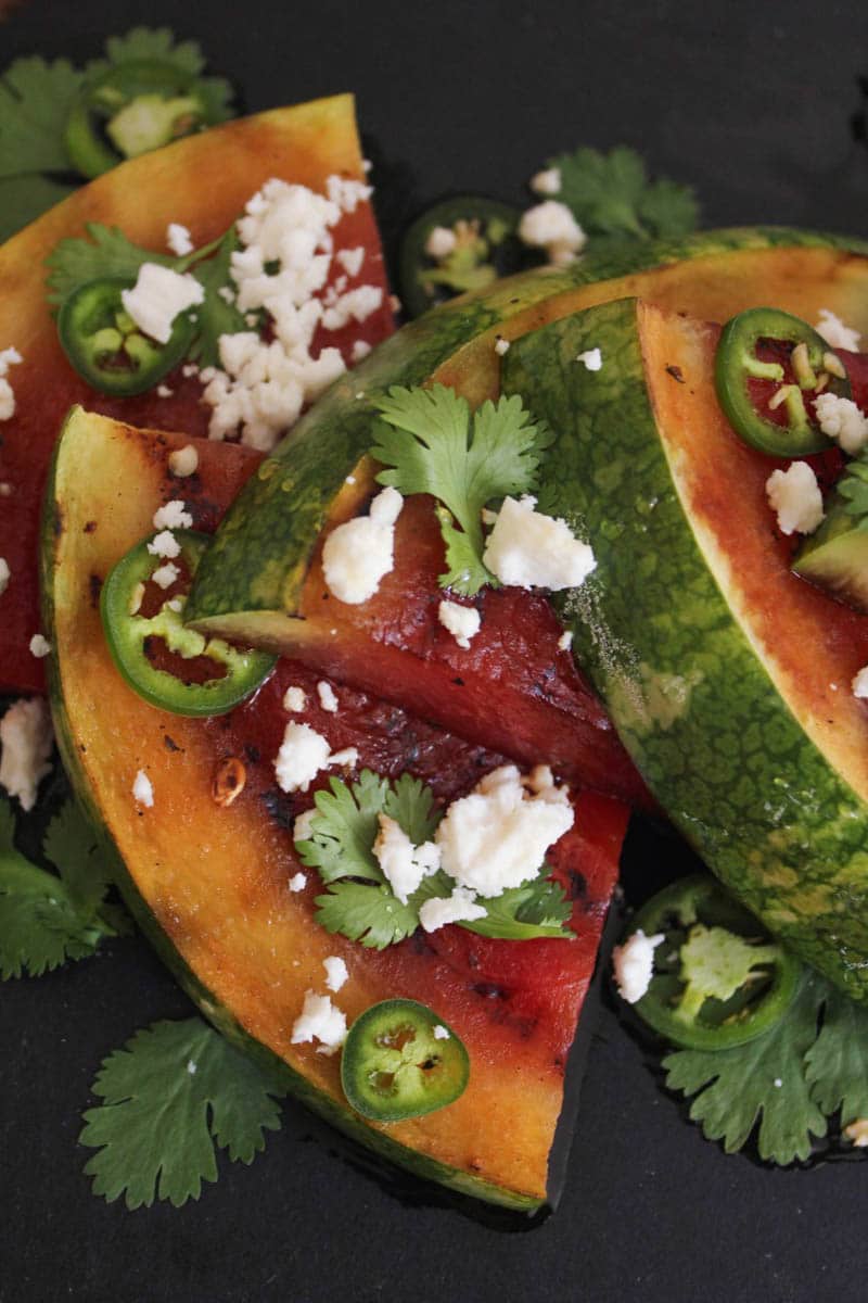 Grilled-Watermelon-with-Jalapeños-Feta-and-Honey-6