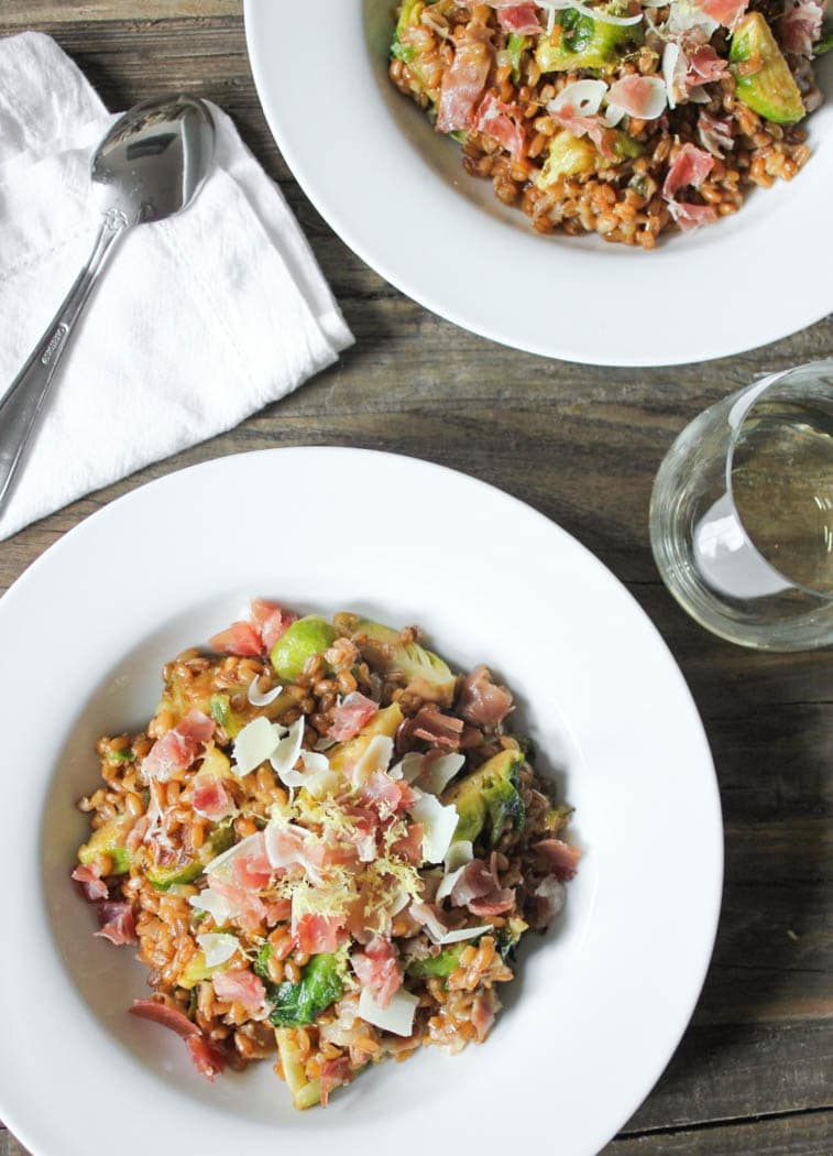 Farro-risotto-with-prosciutto-parmesan-and-brussels-sprouts-11-2