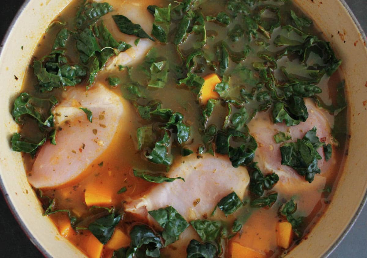 Healthy-Chicken-Stew-with-Butternut-Squash-and-Kale-step-4