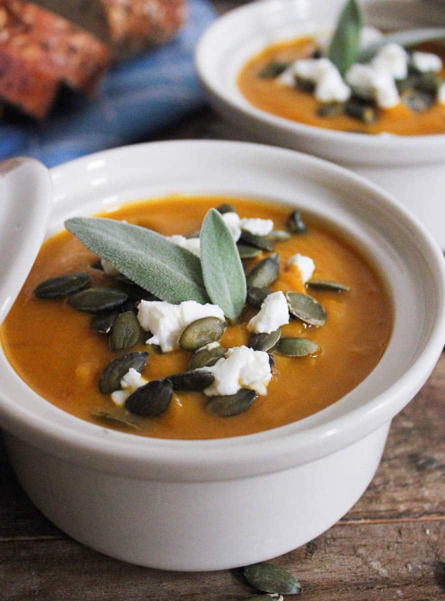 Butternut-Squash-Soup-with-Roasted-Garlic-Goat-Cheese-and-Pepitas-7