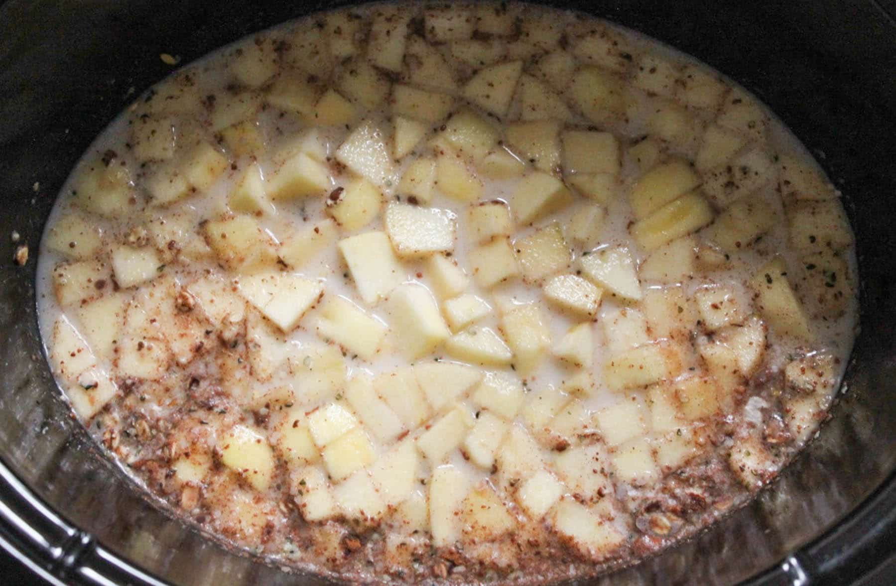 slow-cooker-apple-pie-oatmeal-vegan-gluten-free-step-2