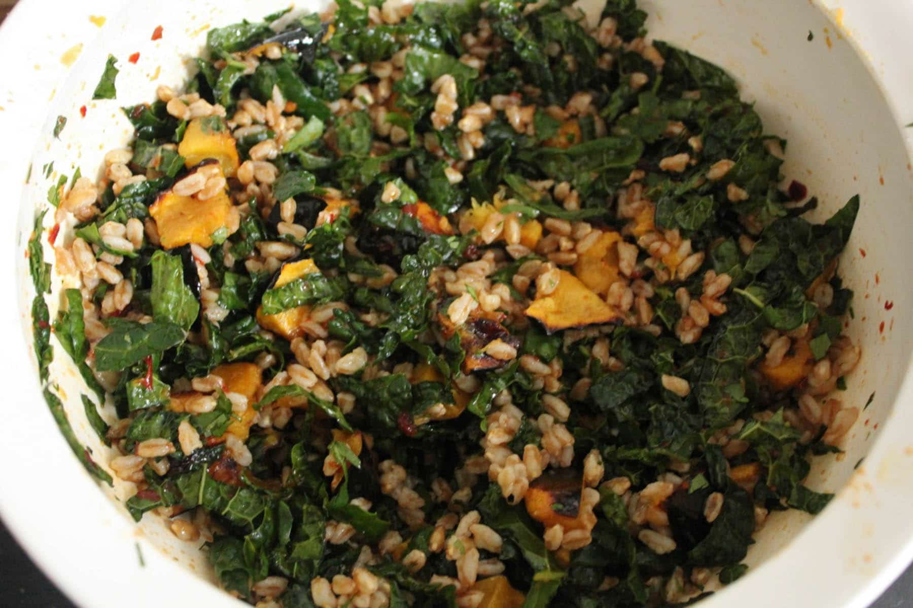 Farro-with-Chipotle-Glazed-Acorn-Squash-Kale-Toasted-Pepitas-Feta-step-10