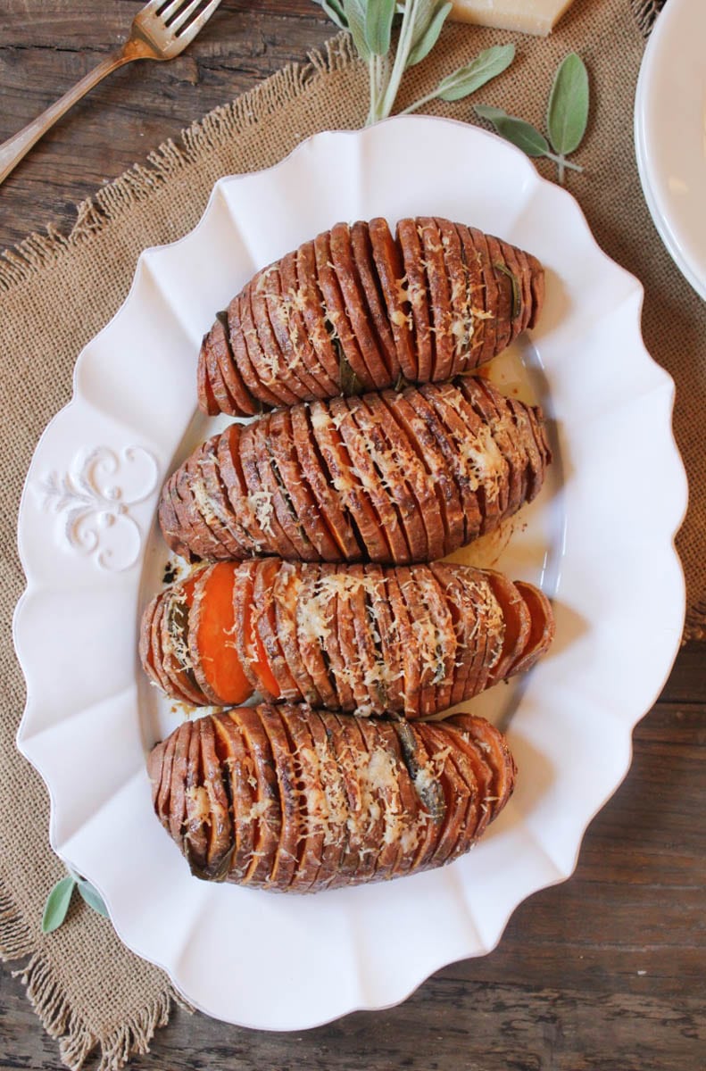 Hasselback-Sweet-Potatoes-with-Sage-and-Parmesan-2