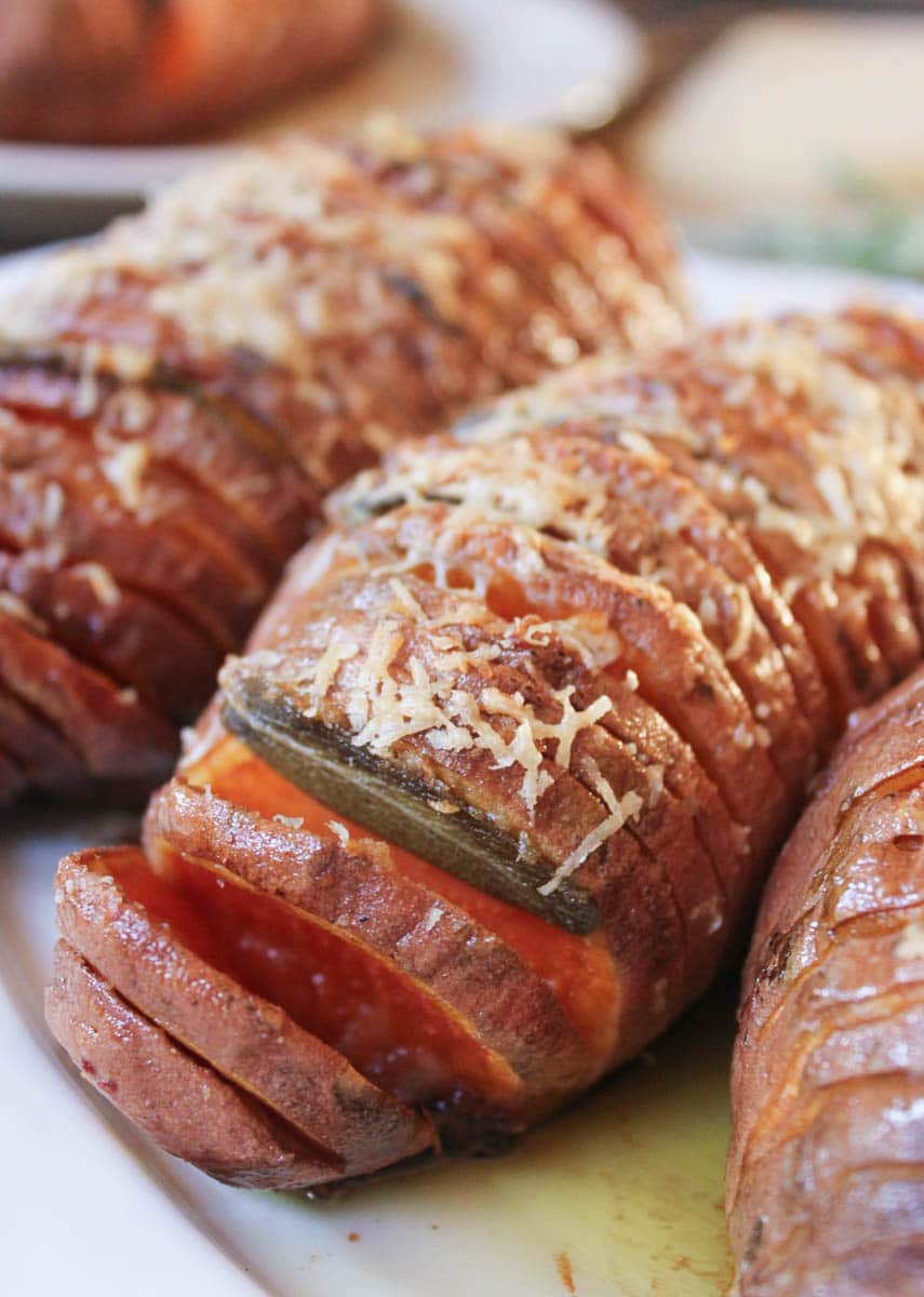 Hasselback-Sweet-Potatoes-with-Sage-and-Parmesan-3