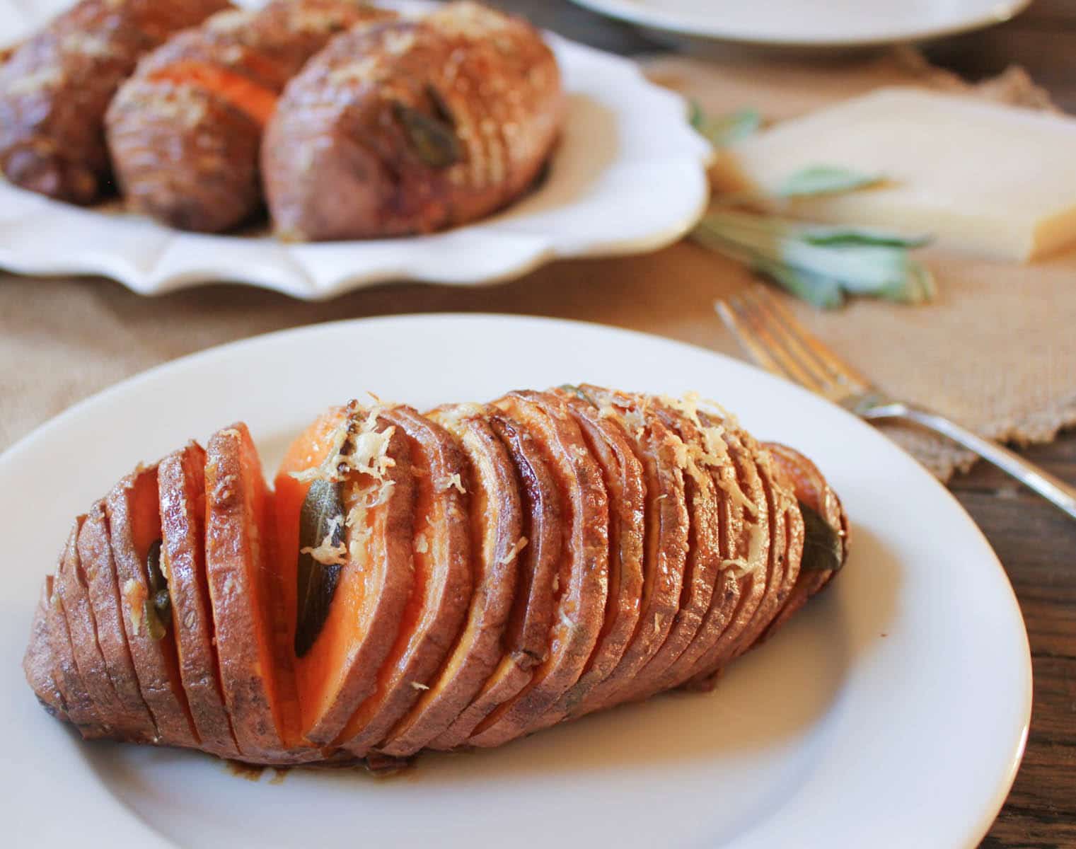 Hasselback-Sweet-Potatoes-with-Sage-and-Parmesan-4
