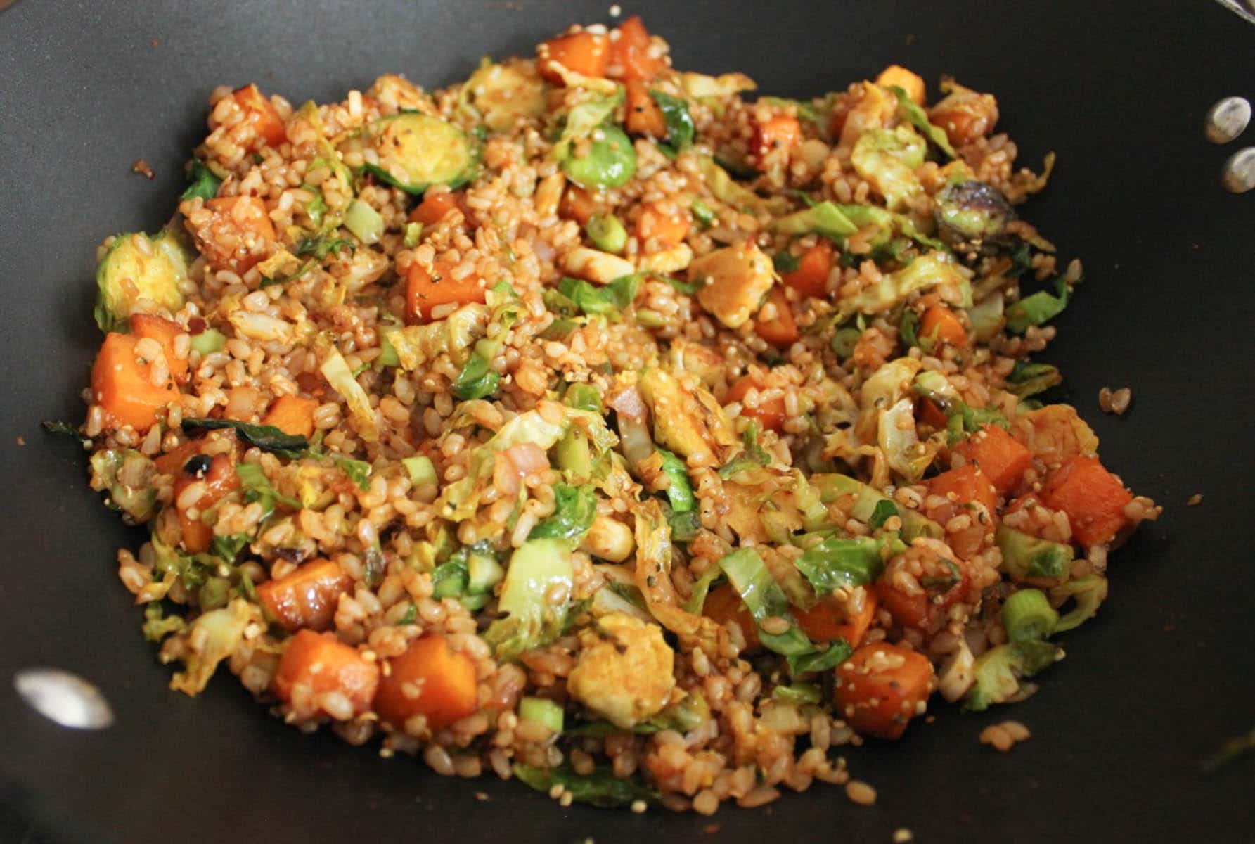 healthy-butternut-squash-and-brussels-sprouts-fried-rice-step-7