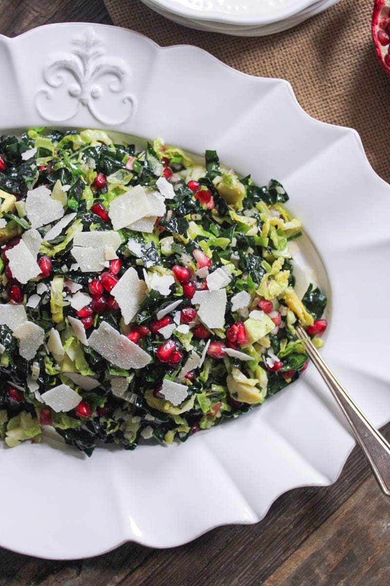 massaged-kale-and-shaved-brussels-sprouts-salad-with-pomegranate-and-avocado-3