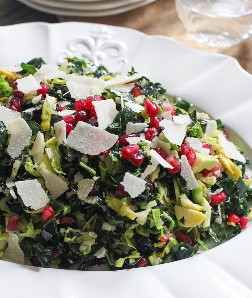 massaged-kale-and-shaved-brussels-sprouts-salad-with-pomegranate-and-avocado-8