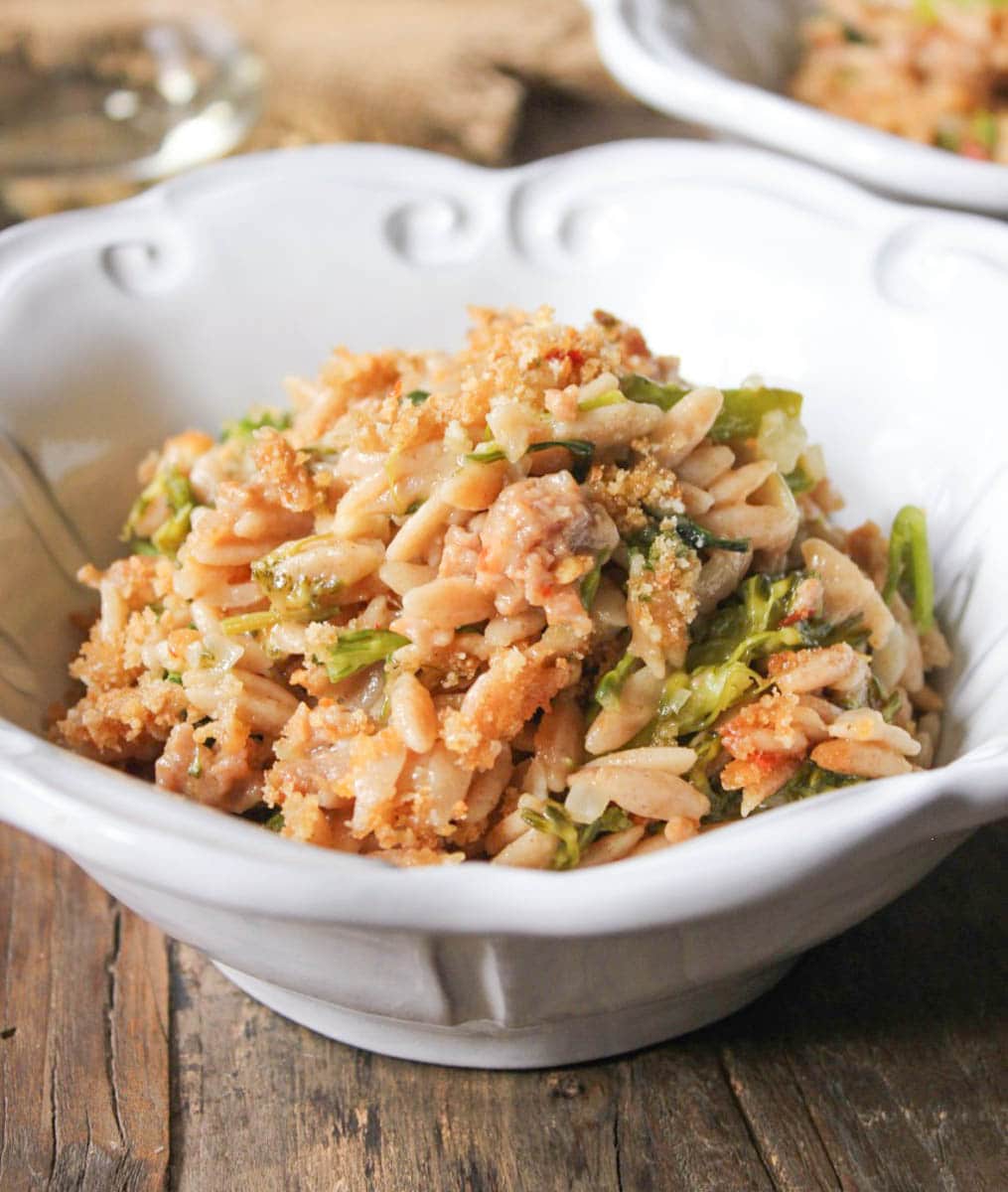 baked-orzo-casserole-with-turkey-sausage-broccolini-fontina-4