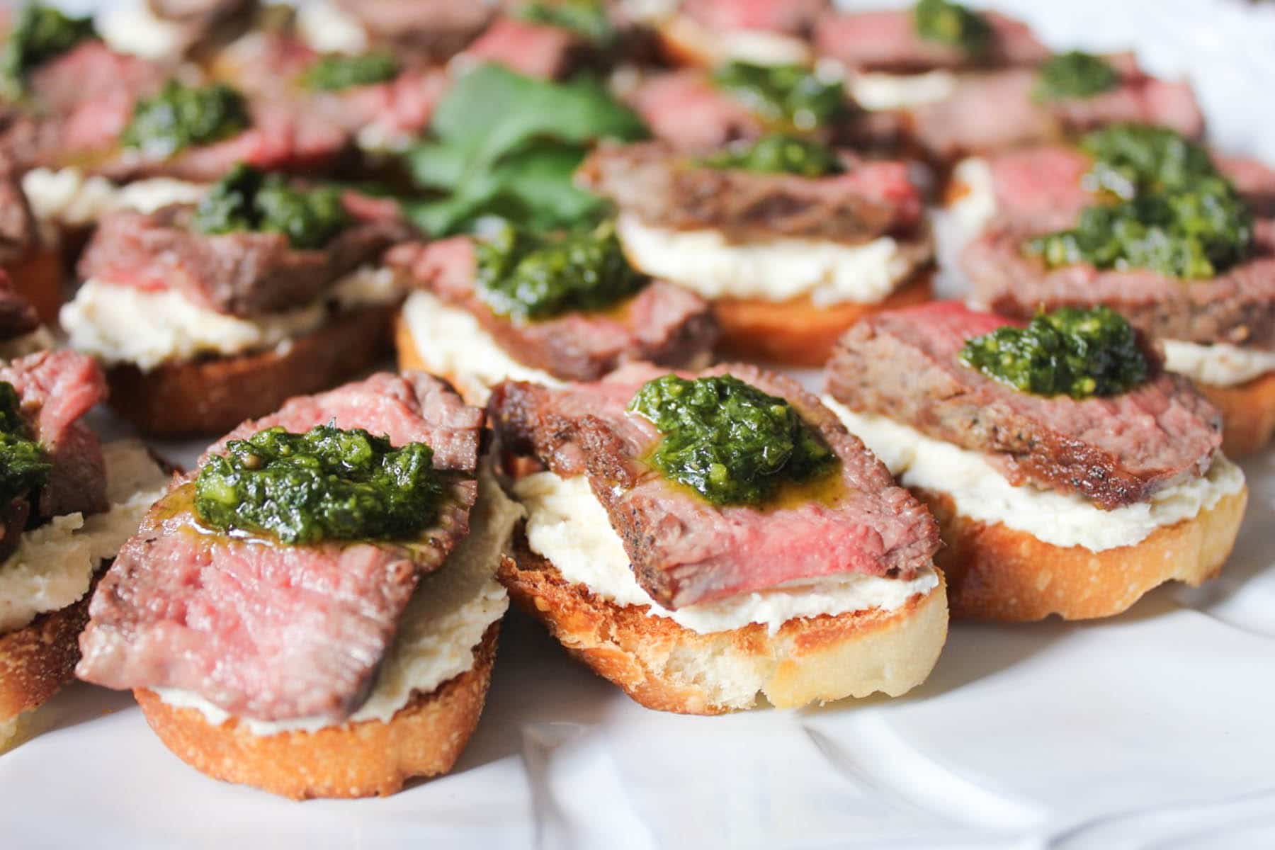 beef-tenderloin-crostini-with-whipped-goat-cheese-and-pesto-8