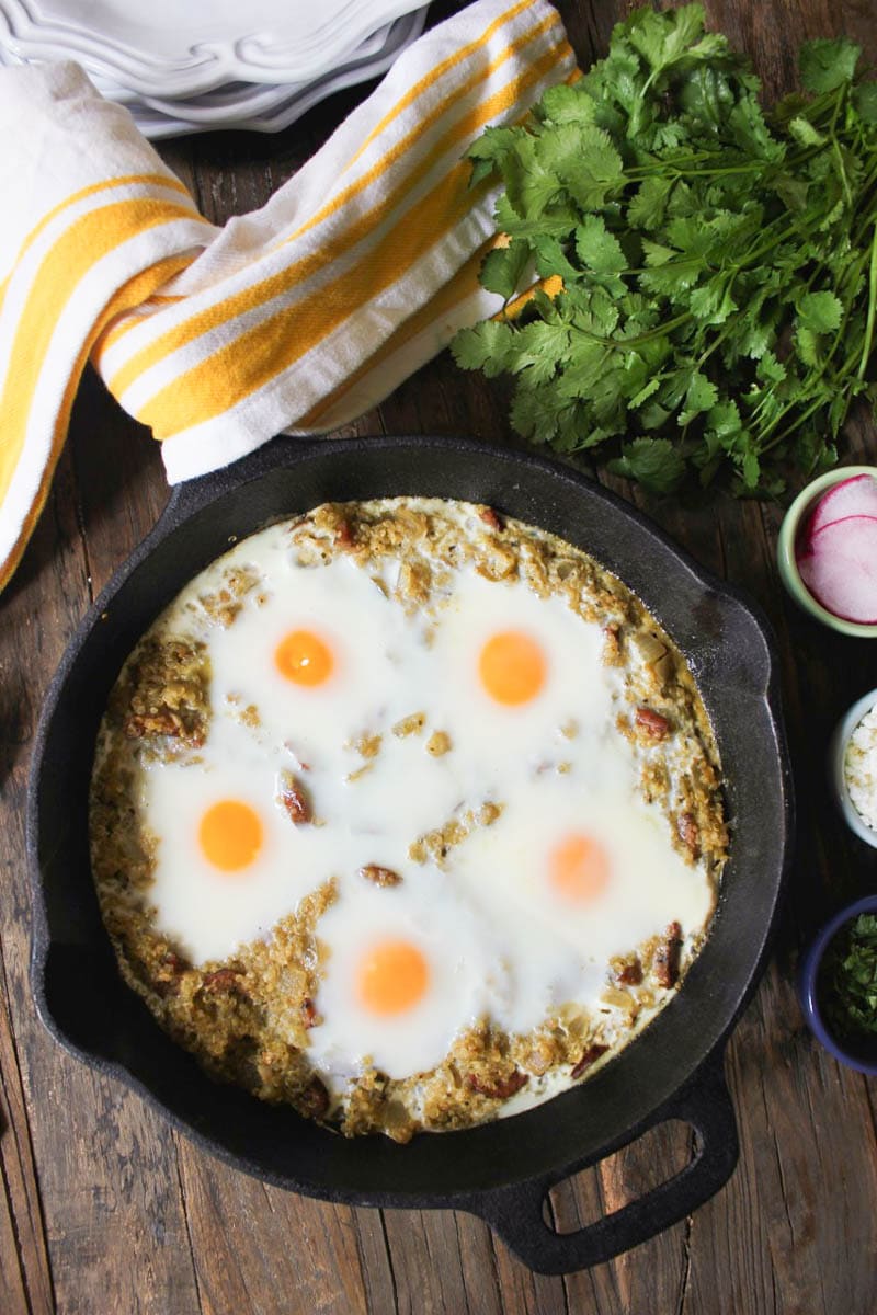 baked-eggs-with-quinoa-chicken-sausage-and-salsa-verde-step-4
