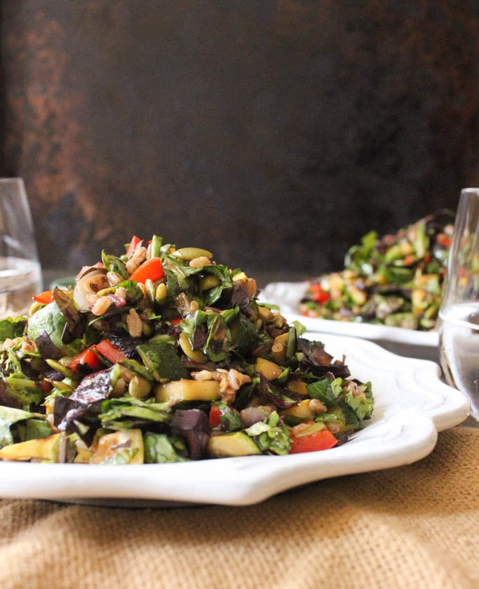 grilled-vegetable-salad-with-farro