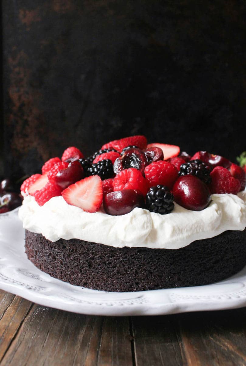 Foolproof-Chocolate-Cake-With-Whipped-Cream-and-Berries-4