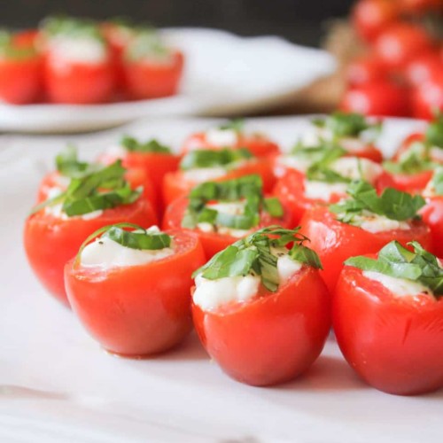 Caprese Bites with Honey-Balsamic - Domesticate ME