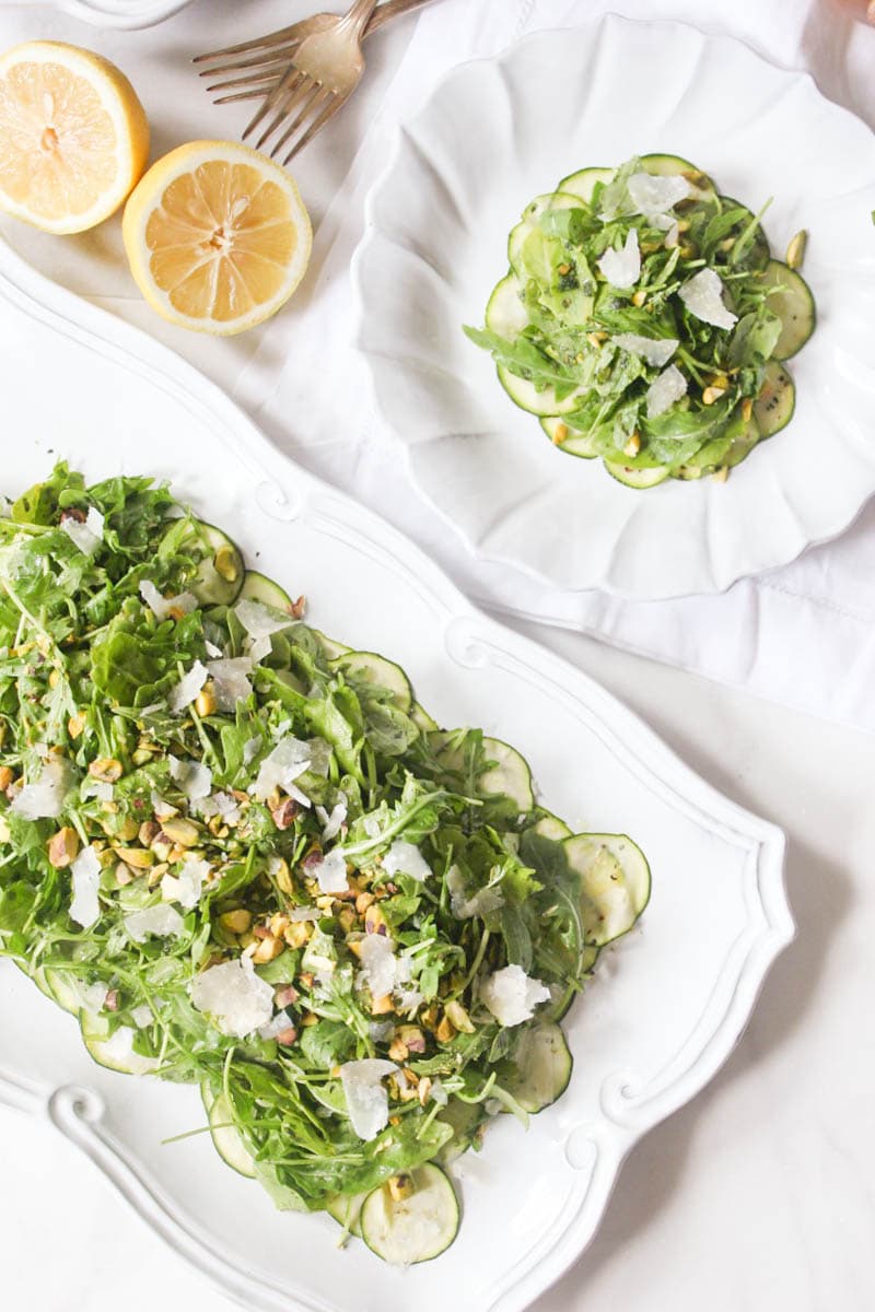 Arugula-Salad-with-Shaved-Zucchini-Pistachios-and-Parmesan-6
