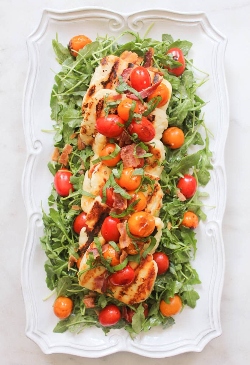 BLT-Salad-with-Grilled-Halloumi