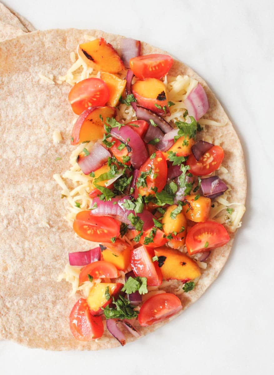 Grilled-Peach-and-Cherry-Tomato-Quesadillas-12