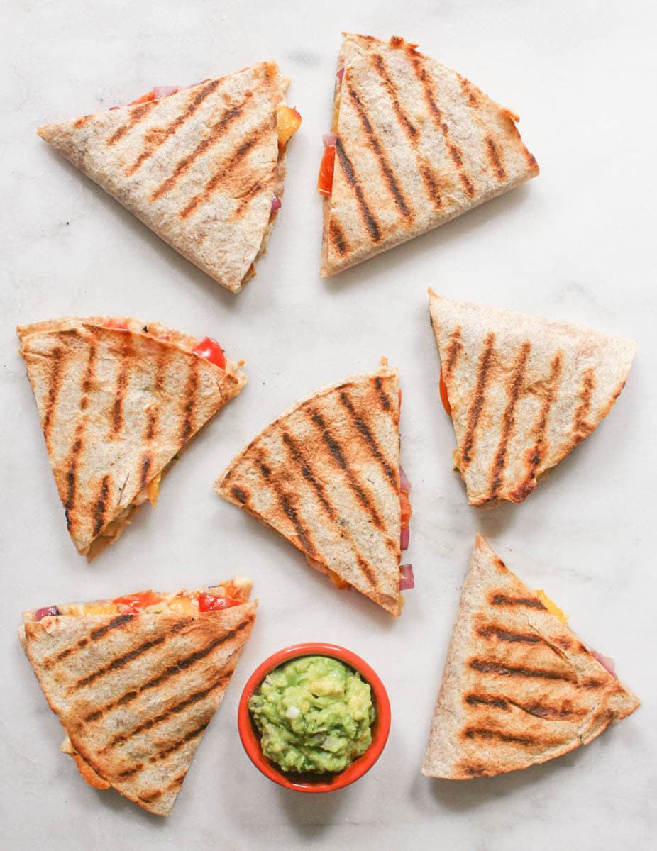 Grilled-Peach-and-Cherry-Tomato-Quesadillas-14