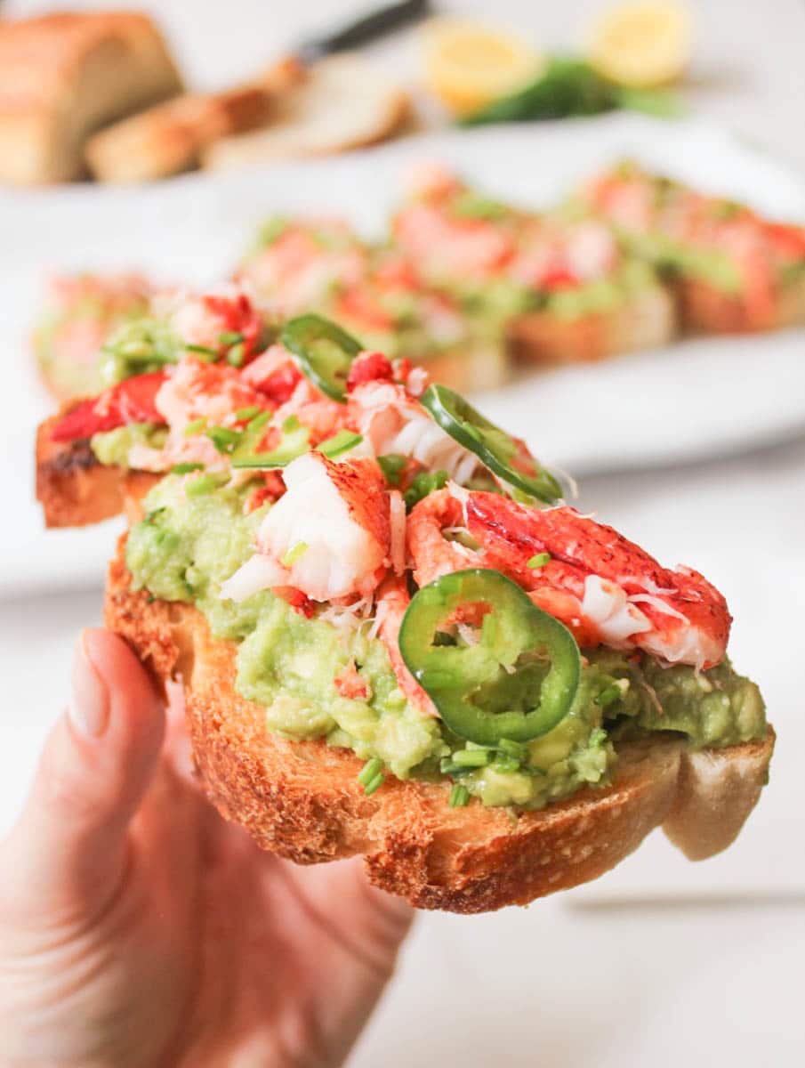 Lobster-Avocado-Toast-with-Jalapenos-5