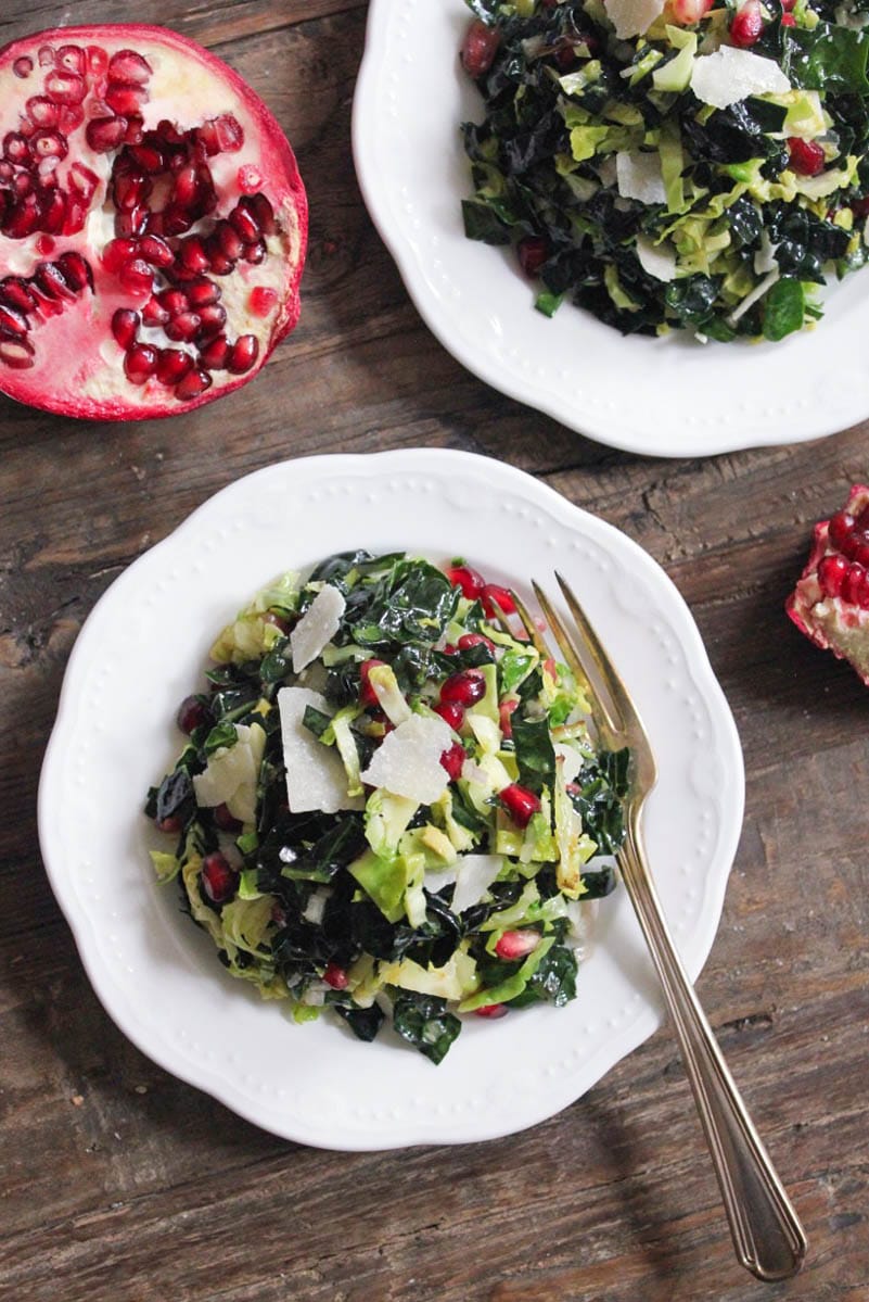 massaged-kale-and-shaved-brussels-sprouts-salad-with-pomegranate-and-avocado-5