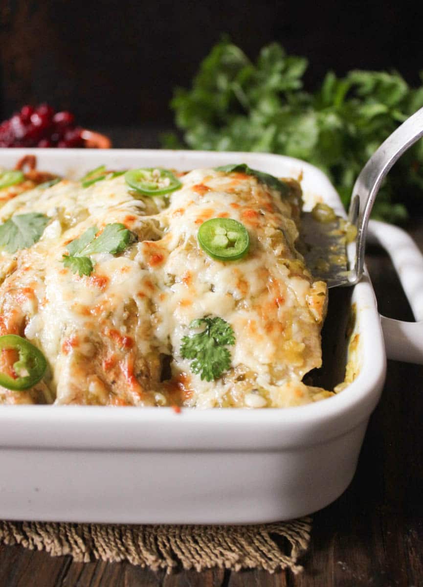 Thanksgiving-Leftovers-Enchiladas-with-Salsa-Verde-2