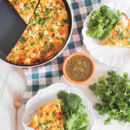 The perfect frittata recipe from Iron (pumping) Chef Geoffrey